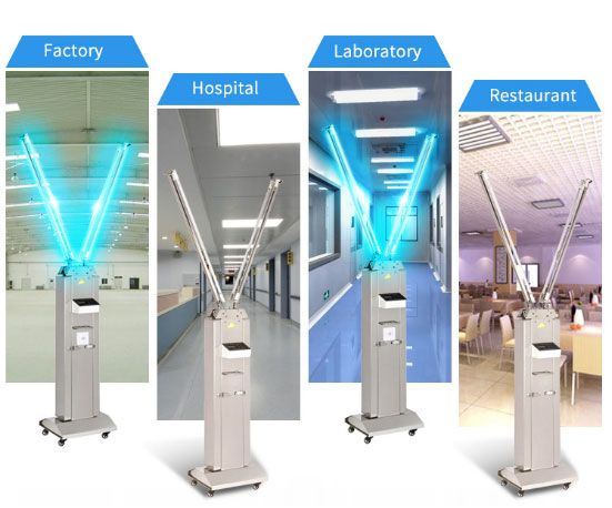 Hospital medicinsk UV-rumsterilisator