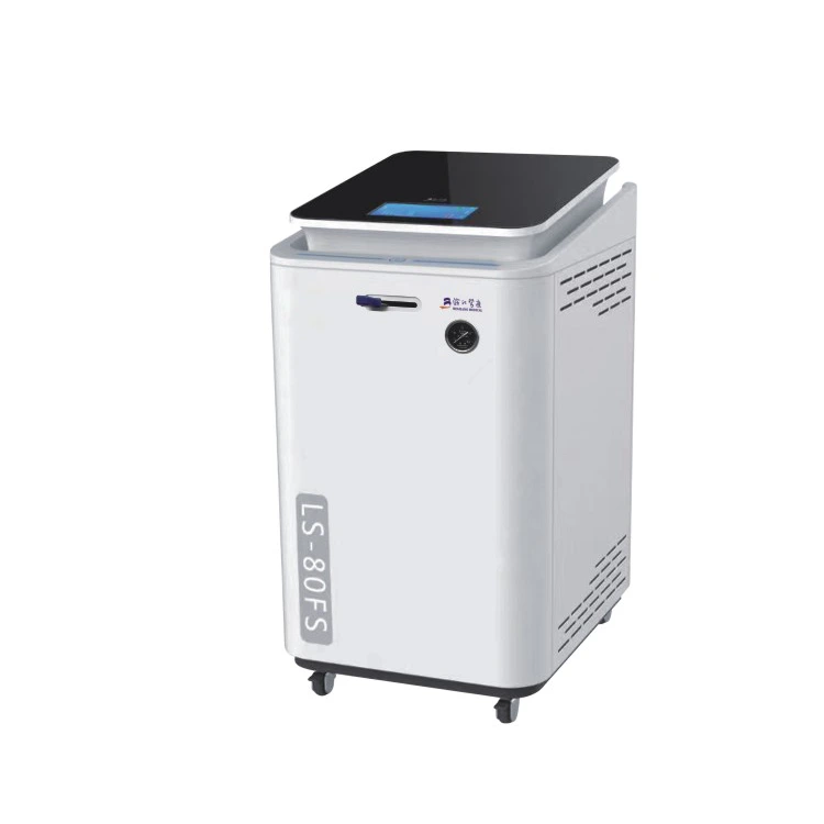 Lodret tryk dampsterilisator Manuel flip-top